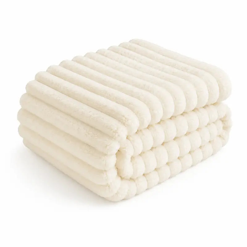 Premium Soft Lightweight Throw Blanket for Couch & Bed – All-Season Plush Cozy Blanket